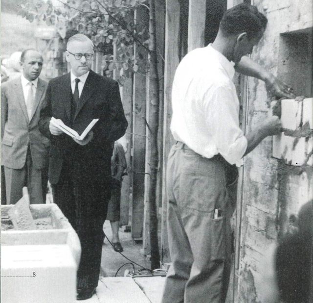 Grundsteinlegung 1960