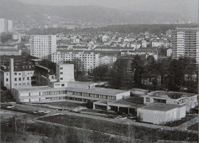 39_Neubau Physiotherapie und Schule 1970