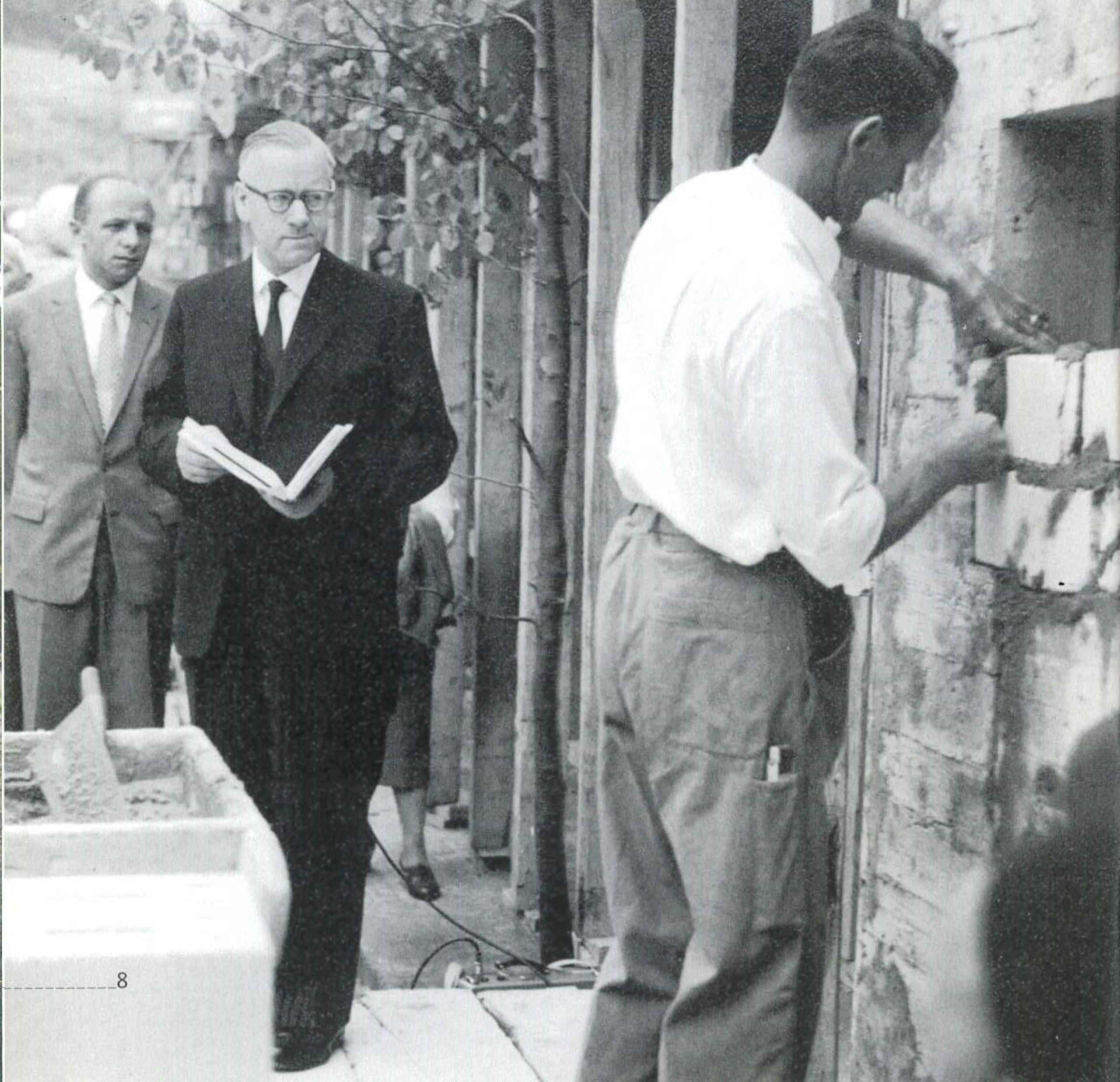 Grundsteinlegung 1960